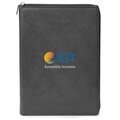 How can a personalized portfolio binder enhance my professional image during meetings?